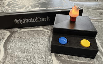 The torch with Shadowdark