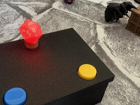 Embers of light during the final fight!