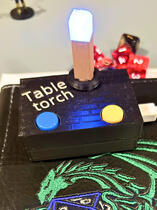 Torch on dragon notebook